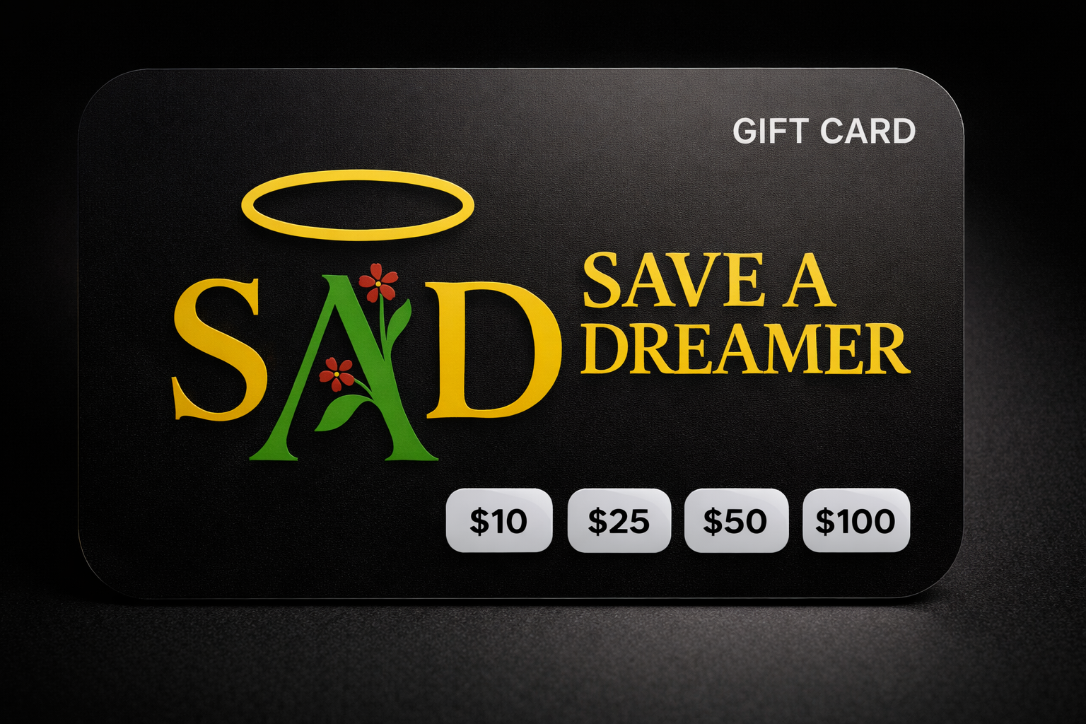 SAVE A DREAMER GIFT CARD